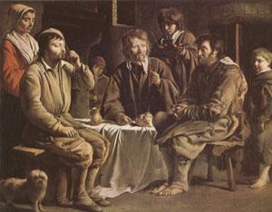 Louis Le Nain Peasant Meal (mk05) oil painting image